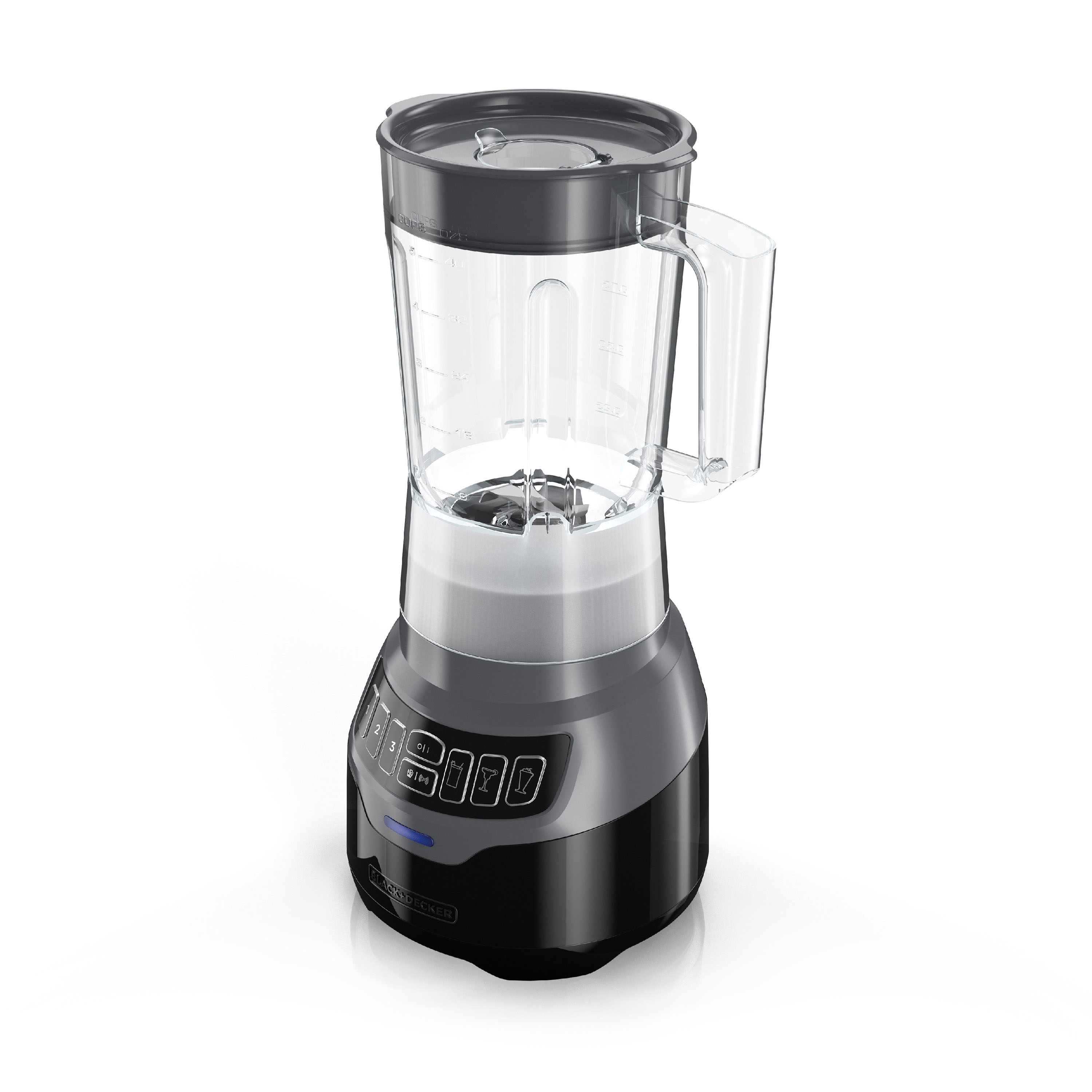 Quiet Blender with Cyclone Glass Jar BLACK DECKER